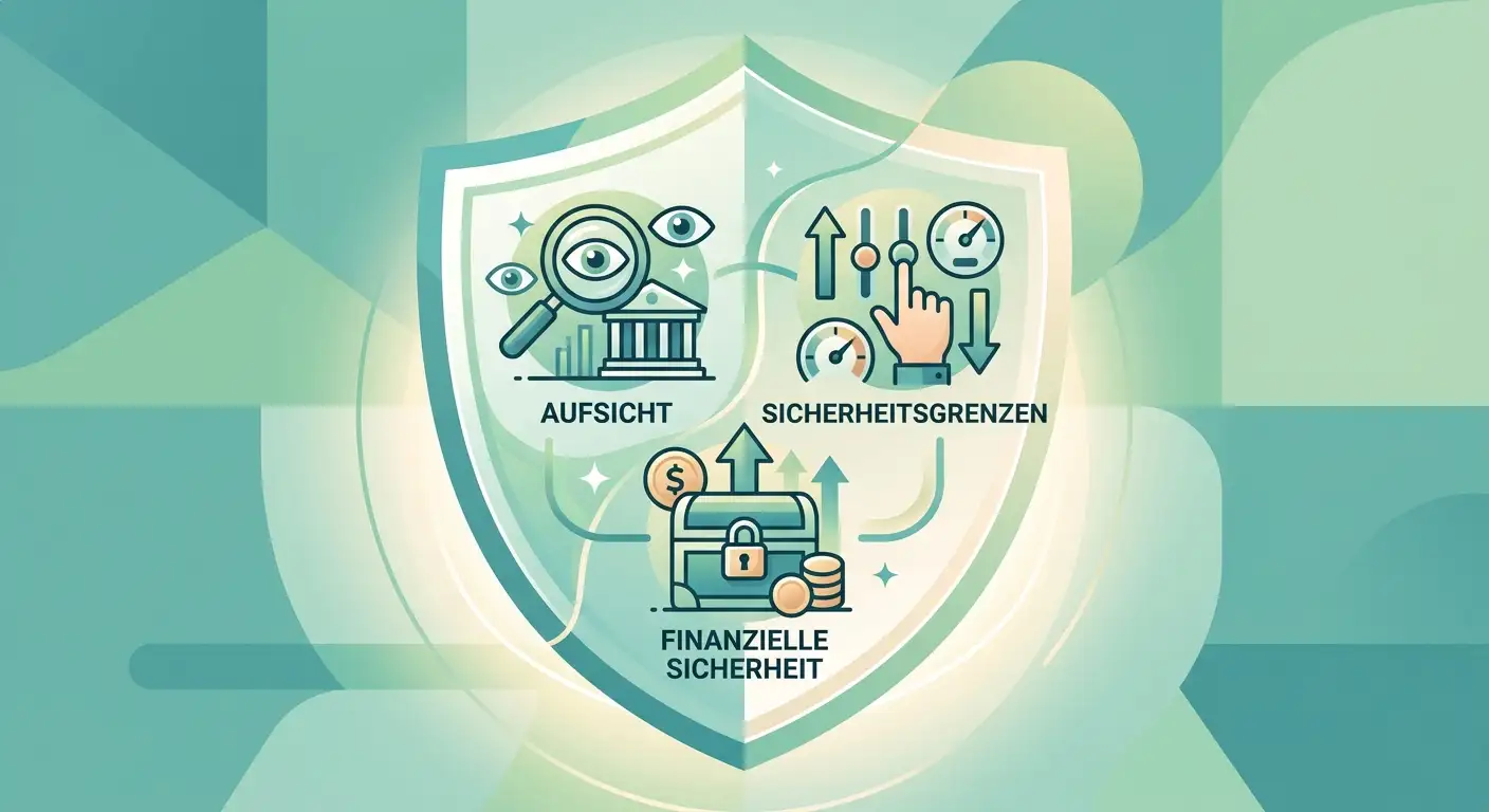 Vorteile eines konzessionierten Anbieters wie Aufsicht, Spielerschutz und Steuervorteil